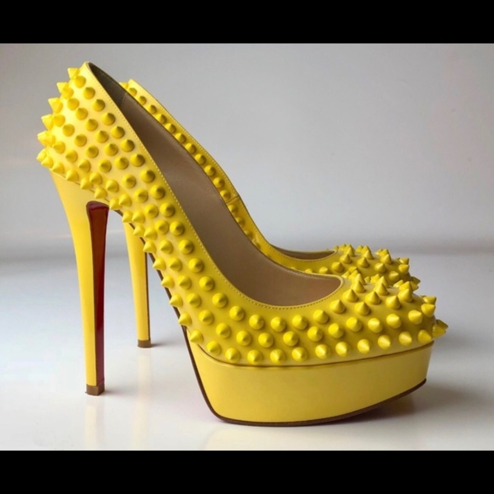 Christian Louboutin’s Bianca Spike Heels